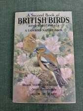 Ladybird Book. A Second Book Of British Birds. 1954. 2/6d 1st Edit. Seaby. VGC.