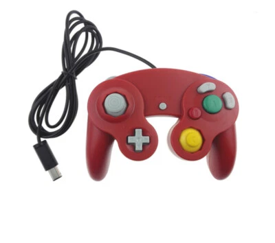 Wired Shock Gamepad Controller For Nintendo Gamecube NGC-19 colors - Image 1 of 3