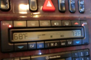 1998-2002 Mercedes Benz E55 AMG W210 AC HEAT CLIMATE CONTROL E430 E320 E300 E420 - Picture 1 of 4