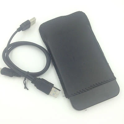 New 750GB 750 GB External Portable 2.5" USB 2.0 Hard Drive HDD POCKET SIZE BLACK - Image 1 of 4