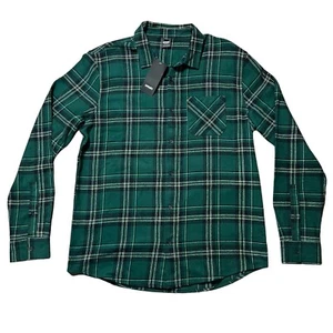 Oakley Regular Fit Button Shirt Men's Sz XL Plaid Long Sleeve New w/tags - Picture 1 of 9