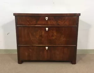 Antike Kommode, Halbschrank, Biedermeier, Mahagoni, wohnfertig - Bild 1 von 20