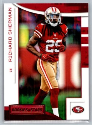 2018 Panini Rookies & Stars #34 Richard Sherman San Francisco 49er Football Card - Image 1 of 2