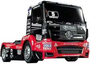 Tamiya 1/14 No.683 Mercedes-Benz Actros MP4 MB Motorsport (TT-01 Chassis TYPE-E) - Picture 1 of 3