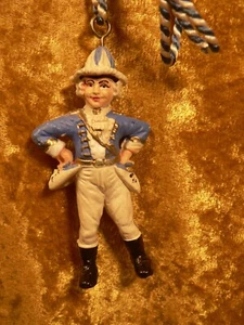 KARNEVAL - FASCHING, KÖLN, BLAUE FUNKEN GARDE, FIGUR zum UMHÄNGEN, ca. 9 cm+Band - Bild 1 von 16