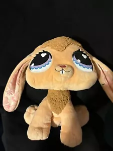 LPS Adorable Littlest Pet Shop Bunny Peachy Color Plush Stuffed Toy - Picture 1 of 5