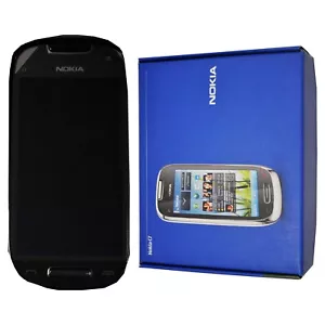 Nokia C7-00 edición de navegación nuevo en caja 8 GB negro carbón desbloqueado de fábrica 3G sin SIM - Imagen 1 de 8