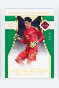 2021-22 Guillermo Ochoa Panini National Treasures Moments Gold Mexico Card 10/10 - Picture 1 of 3