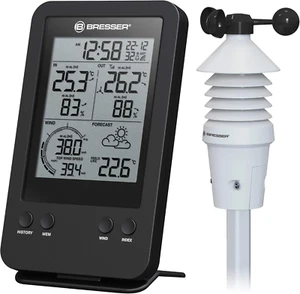 7002531 Anemometro Professionale 3 in 1 Con Terminale Collegato Tramite Segnale - Foto 1 di 12