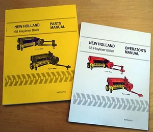 New Holland 68 Hayliner Baler Operator's AND Parts Manual Catalog Book NH - Picture 1 of 9