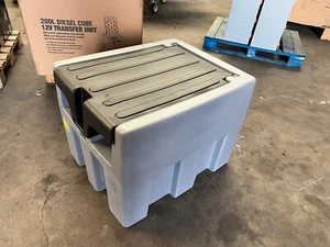 Dieseltank Pumpe Dieseltankstelle Tankstation Zapfanlage Diesel Tankstelle 200 l - Bild 1 von 8