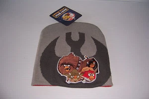 ANGRY BIRDS STAR WARS KNIT BEANIE WINTER HAT SKI CAP LICENSED ROVIO OSFM NWT! - Picture 1 of 1