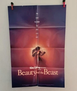 Die Schöne und das Biest 1991 Vintage Original Kino Poster 40x27 - Bild 1 von 5