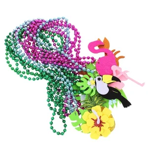  8 Pcs Hawaii Birthday Decorations Hawaiian Party Necklace Themed - Picture 1 of 12