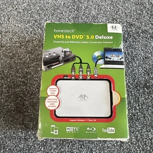 Honestech VHS to DVD 5.0 Deluxe (Digitize your old VHS Tapes) - Picture 1 of 4