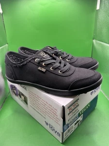 Skechers BOBS B Cute Womens Size 8 Black Casual Walking Slip On Shoes Sneakers - Picture 1 of 18
