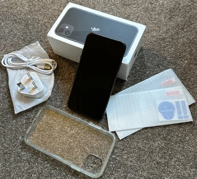 Apple iPhone 11 - Black, 64GB, Original Box & more. - Image 1 of 4
