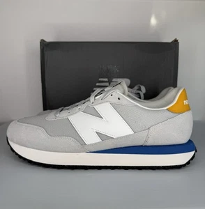 New Balance Shoes Men's 12 Gray 237 Women 13.5 Lifestyle Colorblock MS237VH *NEW - Picture 1 of 10