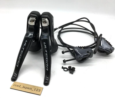 Shimano ULTEGRA ST-R8020 / BR-R8070 Hydraulic Disc Brake Caliper Set 11s Good - Image 1 of 4