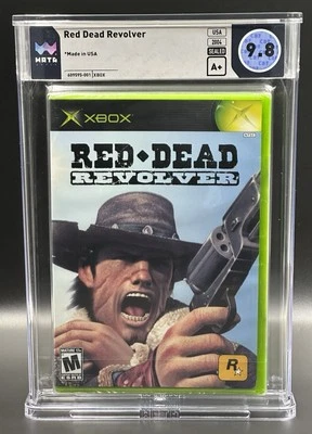 Red Dead Revolver • WATA 9.8 A+ • 1st Print • Xbox • Not VGA/CGC - Image 1 of 2