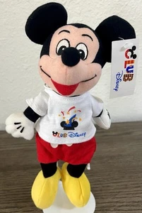 NEW Club Disney Bean Bag Plush MICKEY MOUSE - Picture 1 of 5