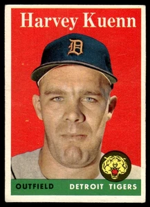 1958 TOPPS HARVEY KUENN #434 - Picture 1 of 2