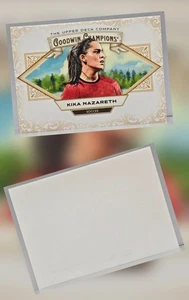 2025 UD Goodwin Champions KIKA NAZARETH BLANK BACK SSP - Bild 1 von 3