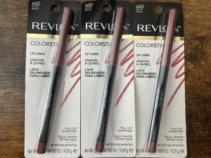 Revlon ColorStay Longwear Lip Liner; 660 Mauve NEW/SEALED - 3 Pack - Picture 1 of 3