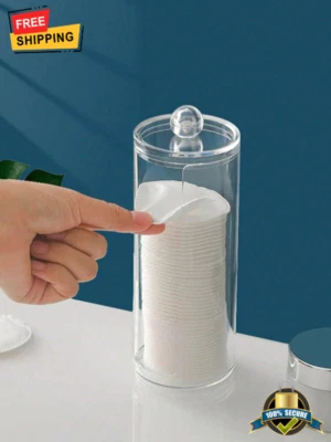 1шт пластиковый подушечка для лица и ватный тампон держатель косметический органайзер для ванной - Изображение 1 из 4