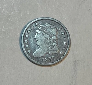 U.S. - 1833 Silver Half Dime - Popular - Picture 1 of 4