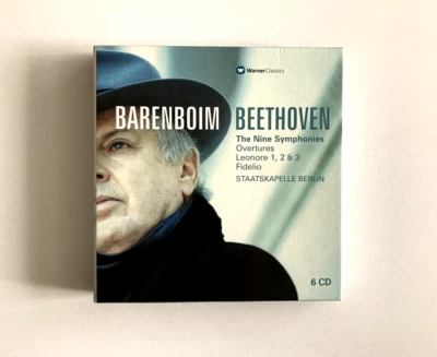 Barenboim Beethoven 9 Symphonies 6 x CD Box Staatskapelle Berlin NM/NM - Image 1 of 4