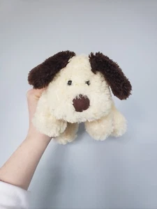 Juguete suave de peluche de raza mixta parche crema marrón para perro cachorro de quilla - Imagen 1 de 5