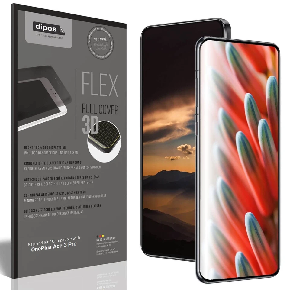 Full Cover Privacy Film for OnePlus Ace 3 Pro Screen Protector Anti-Shock - Image 1 of 4