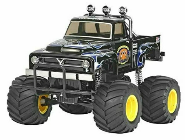 Tamiya Midnight Pumpkin RC 1/12 Monster Truck Kit - Black (58547)