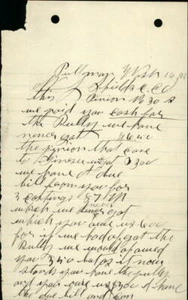 1892 Pullman Washington (WA) lettera a: W. J. Shields & Co. da I.M. Sanders - Foto 1 di 2