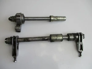 1980 Honda CB400T Hawk Front & Rear Axle Assemblies - 80 CB 400 - Picture 1 of 19