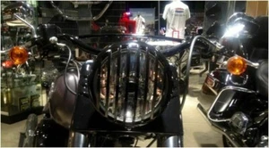 Scheinwerfer Kühlergrill Harley Davidson Rough Crafts Style Softail Fat Boy Heritage Slim - Bild 1 von 12