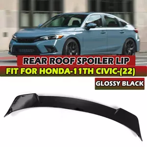 Alerón de maletero negro brillante para Honda Civic 2022 2023 alto patada de pato NUEVO - Imagen 1 de 11