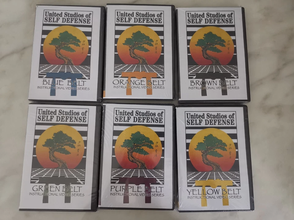 Sealed United Studios of Self Defense Charles Mattera Instructional Karate 6 DVD - Image 1 of 4