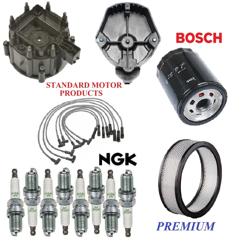 调整套件过滤器盖电线插头适用于OLDSMOBILE CUTLASS SUPREME V8 4.3L 75-76 — 第 1/1 张图片