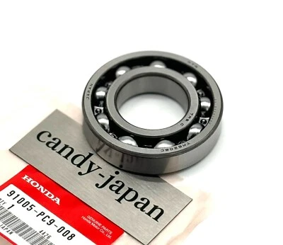 Honda Genuine Bearing Ball TMB208C Ntn Civic CR-V del Sol Car OEM 91005-PC9-008 - Image 1 of 4
