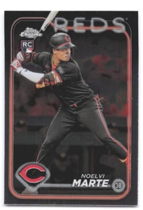 2024 Topps Chrome - #177 Noelvi Marte (RC) Rookie - Picture 1 of 2