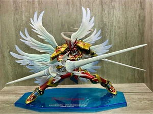 MegaHouse Digimon Dukemon Crimson Mode Collectible FIGURES In Stock NEW - Picture 1 of 6