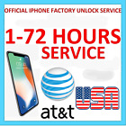 FAST FACTORY UNLOCK SERVICE CODE AT&T ATT Apple iPhone 13 Pro Max 13 Pro 13 12