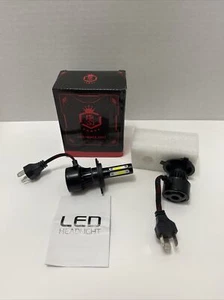 PS35 1 Pair LED Front Headlight Bulbs Auto Headlamp With Cooling Fan - Picture 1 of 5