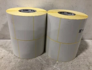 Zebra 880170-076 Direct Thermal 101 X 76 Shipping Labels 4 Rolls 7560 Labels - Picture 1 of 3