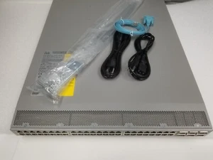 Cisco N9K-C93108TC-EX 48x10G BASE-T 6x40/100G QSFP28 w/Rails Back-to-Front Air - Picture 1 of 2