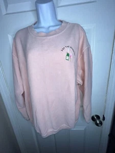 Sudadera Pullover Chicka-d Rosa Medio The Lyne Pop The Bubbly Champagne M - Imagen 1 de 13