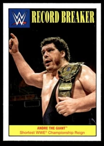 2016 Topps WWE Heritage Record Breakers Andre the Giant #4 Insert - Picture 1 of 2