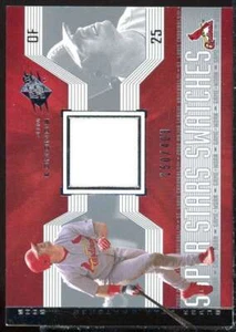 Jim Edmonds Card 2002 SPx SuperStars Swatches Silver #181 - Picture 1 of 2